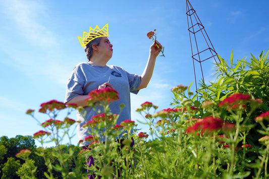 In the Garden with Bridgette