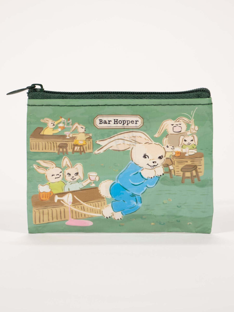 Bar Hopper Coin Purse Blue Q