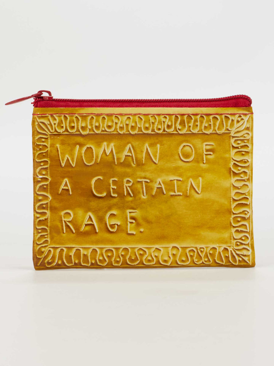 Woman Of A Certain Rage Coin Purse – Blue Q