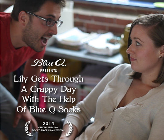 Lily Gets Through A Crappy Day With The Help Of Blue Q Socks