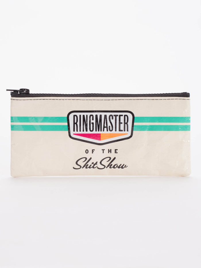 blue q Ringmaster Of The Shitshow Pencil Case