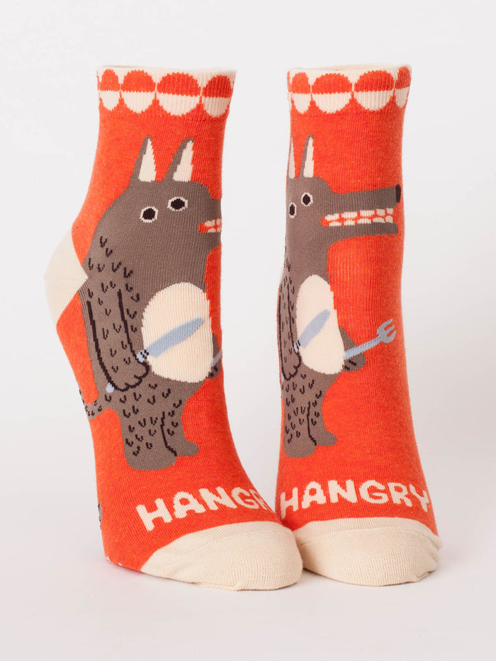 blue q Hangry W-Ankle Socks