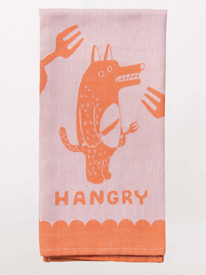 blue q Hangry Dish Towel