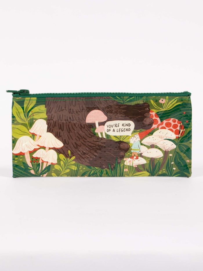 blue q You're Kind Of A Legend Pencil Case