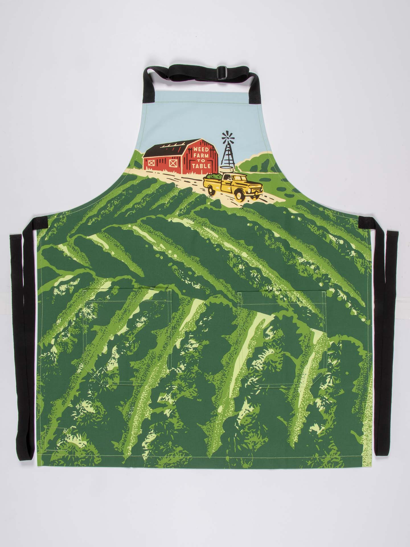 Weed Farm To Table Apron – Blue Q