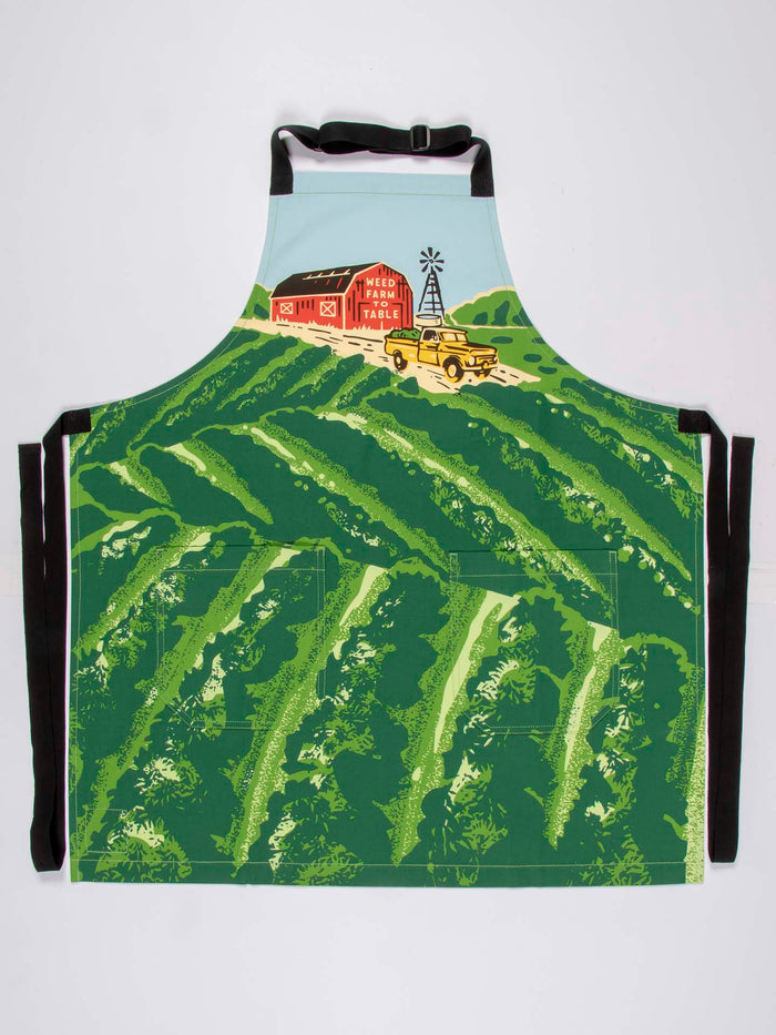 blue q Weed Farm To Table Apron