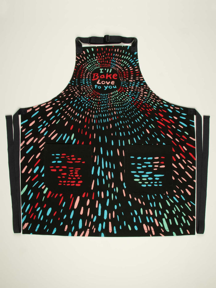 blue q I'll Bake Love To You Apron