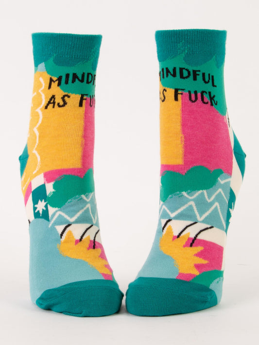 Mindful As Fuck W-Ankle Socks