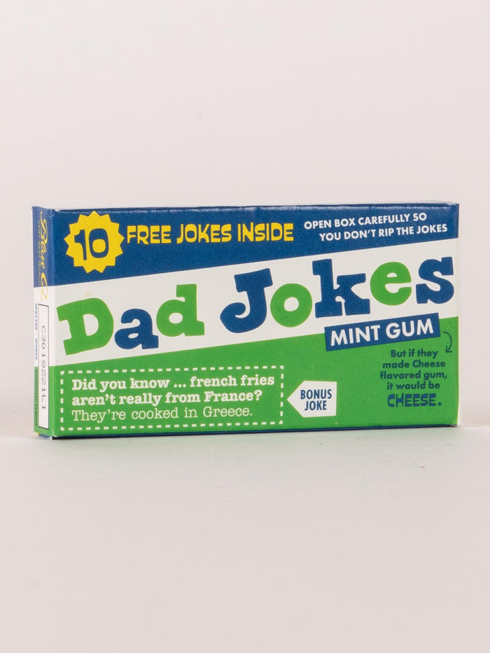blue q Dad Jokes Gum