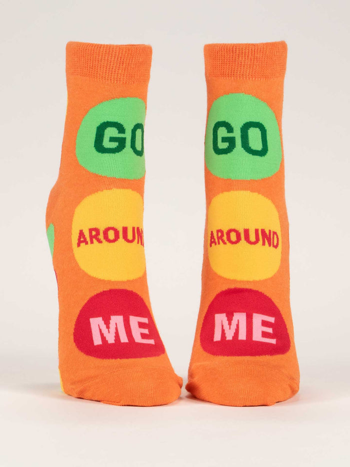 blue q Go Around Me W-Ankle Socks