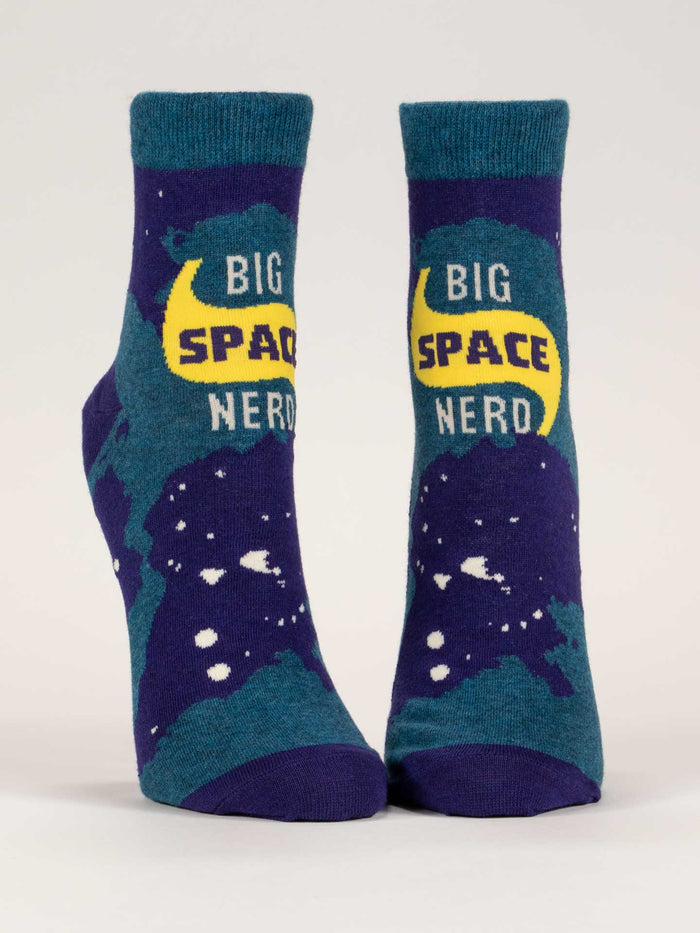 blue q Big Space Nerd W-Ankle Socks