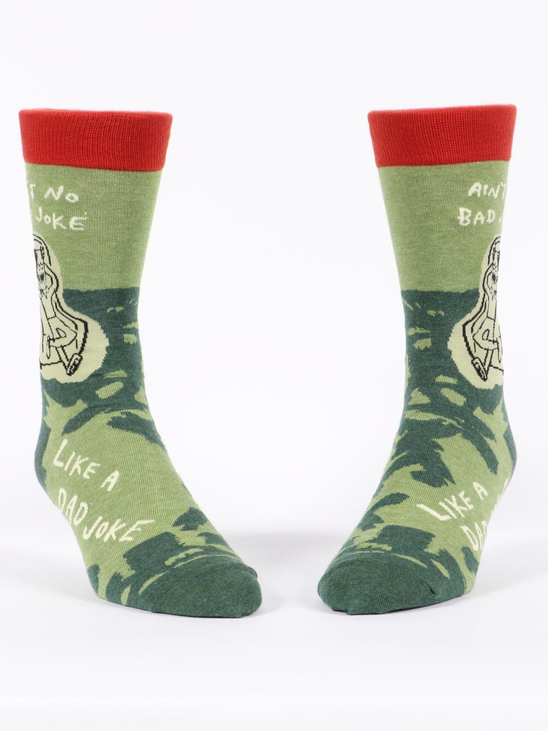 BlueQ Funny Men's Crew Socks - 38 Hilarious Styles - Fits Shoe Size 7-12