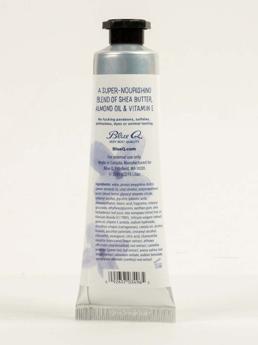 I'm a Delicate Fucking Flower Natural Hand Cream - Lilac with Some Basil & Rose