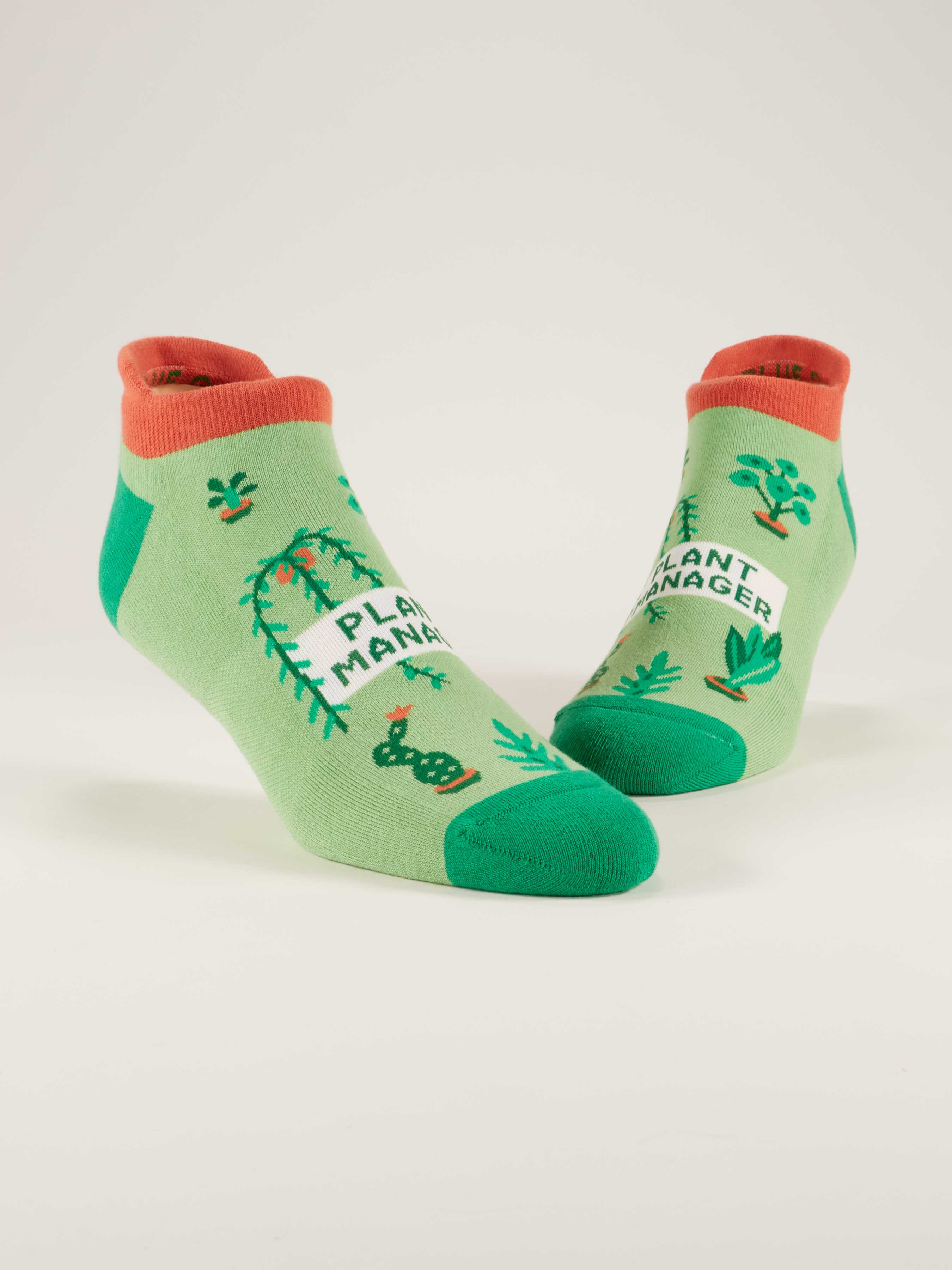 succulent socks Plant Manager Sneaker Socks