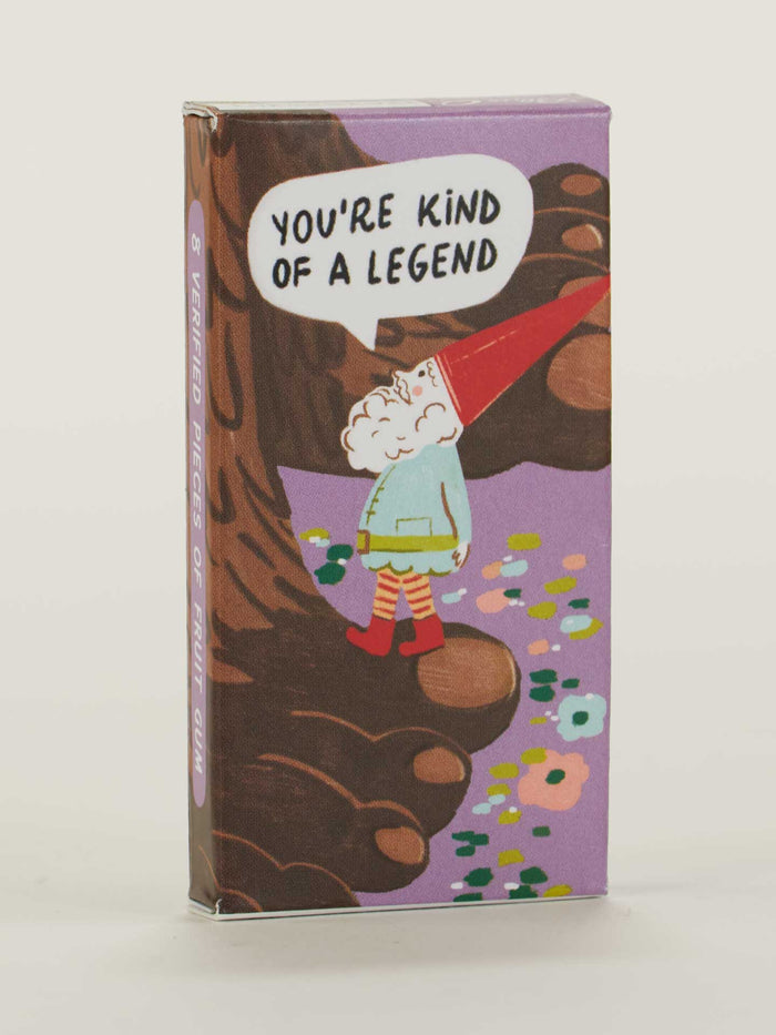 blue q You're Kind Of A Legend Gum