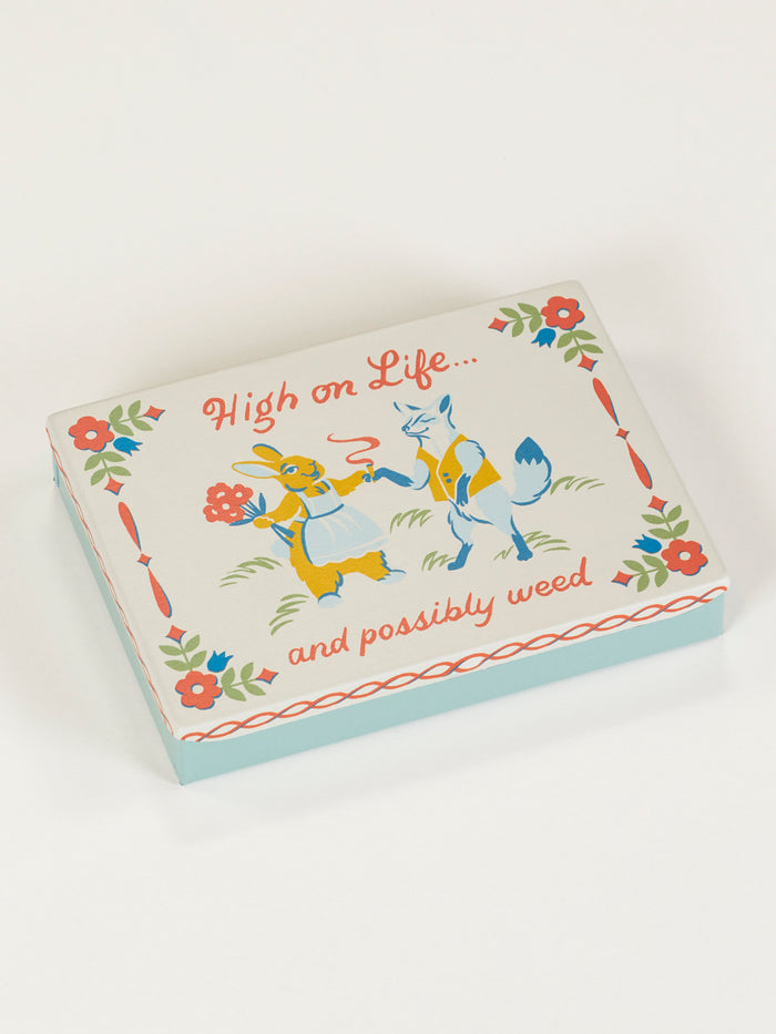 blue q High On Life And Possibly Weed Pocket Box