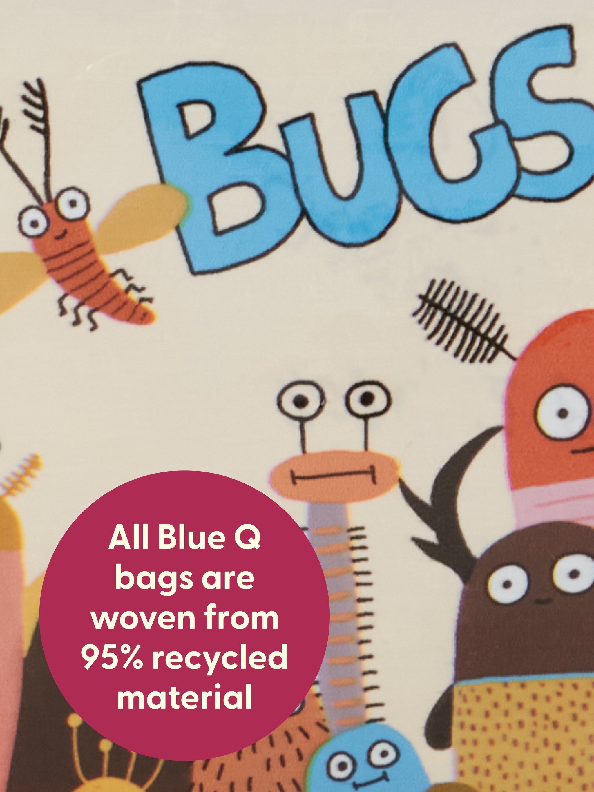 Bugs Rule! Coin Purse – Blue Q