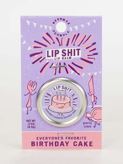 Lip Shit Lip Balm-Everyone's Favorite Birthday Cake