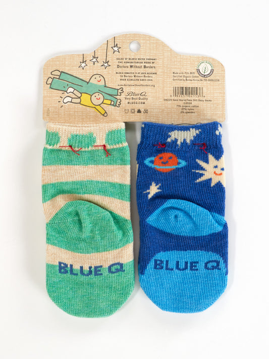 Might Save The World/ Where's A Good Place To Take A Shit Around Here? Baby Socks