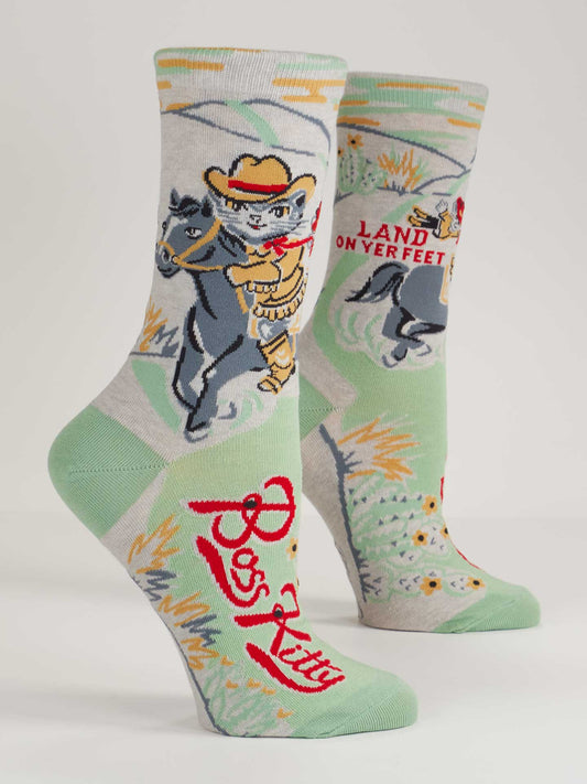 Boss Kitty W-Crew Socks
