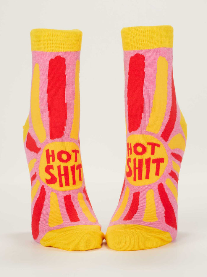 blue q Hot Shit Ankle Socks