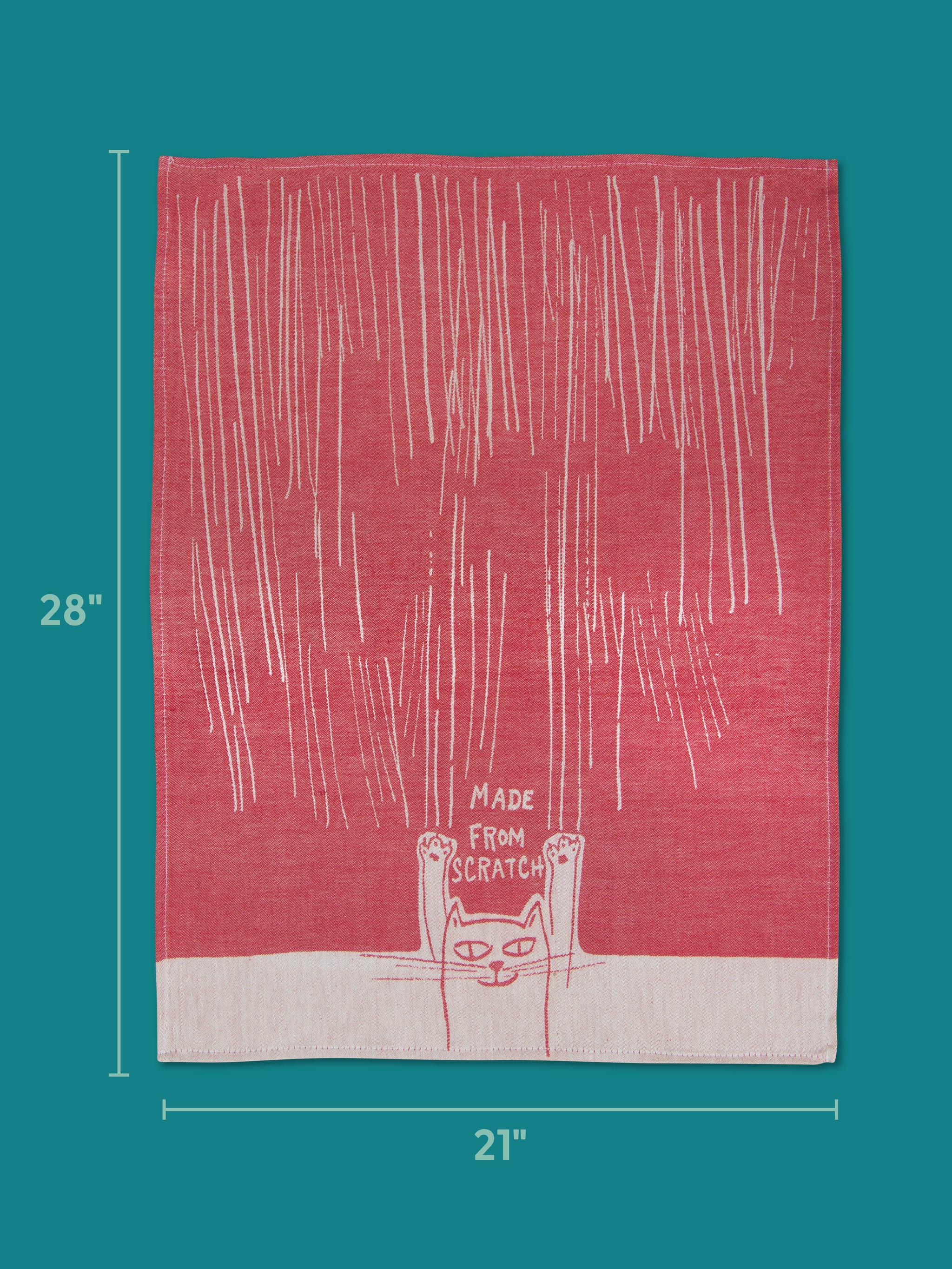 Made From Scratch Dish Towel – Blue Q
